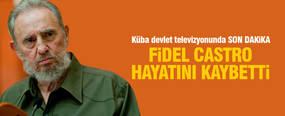 Fidel Castro 90 yaşında hayatını kaybetti