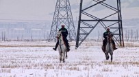 Kırsalda Kaçak Elektriğe Karşı Atlı Ekip