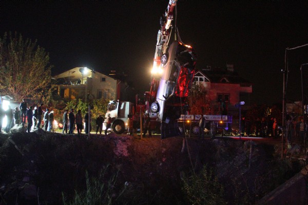 Su kanalında can pazarı