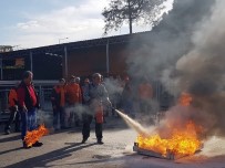 Muratpaşa'da Yangın Tatbikatı
