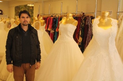 Yozgat'ta Yazın Düğün Yapacak Olanlar, Gelinliklerini Kışın Hazırlatıyor