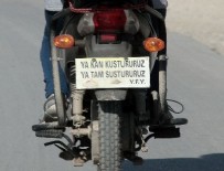 ELEKTRİKLİ BİSİKLET - Kadın sürücüden plaka yerine 'ağır abi' sözü