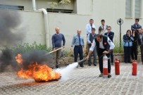 ALTUNTAŞ - Keme Belediye Personeline Yangın Eğitimi