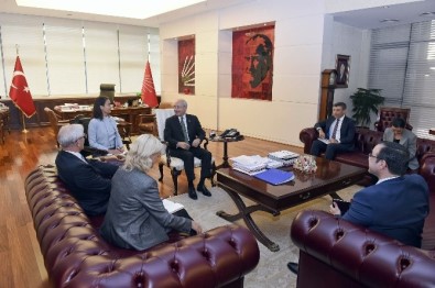 Kılıçdaroğlu, Norveç Büyükelçisi Ellefsen İle Biraraya Geldi