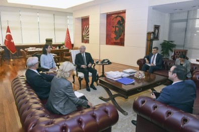 Kılıçdaroğlu Norveç Büyükelçisi İle Görüştü