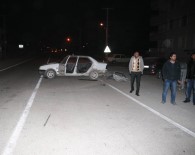 Kulu'da Minibüsle Otomobil Çarpıştı Açıklaması 1 Yaralı