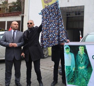 HDP Önünde Etekli Eylem