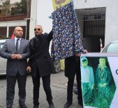 MAHMUT ALAN - HDP Önünde Etekli Eylem