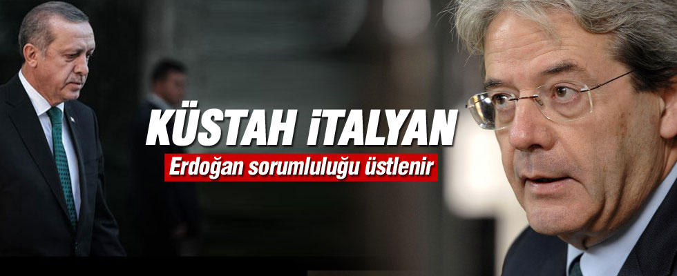 İtalya'dan Erdoğan'a: Sınır kapılarını açarsa...