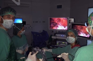 Laparoskopik Histerektomi Yöntemiyle Milas'ta İl Ameliyat Yapıldı