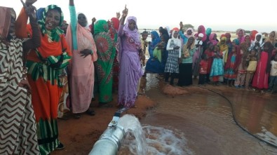 Sudan'da İhlas Vakfı İle Gelen Su Sevinci