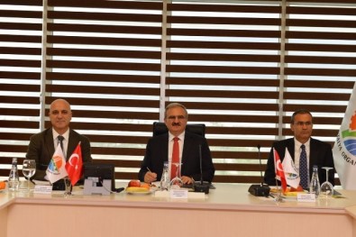 Vali Karaloğlu, OSB Müteşebbis Heyeti Toplantısına Katıldı