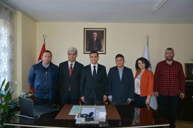 Yıldızeli Meslek Yüksekokulu Müdürü Yıldız'dan, Kaymakam Pınar'a Ziyaret