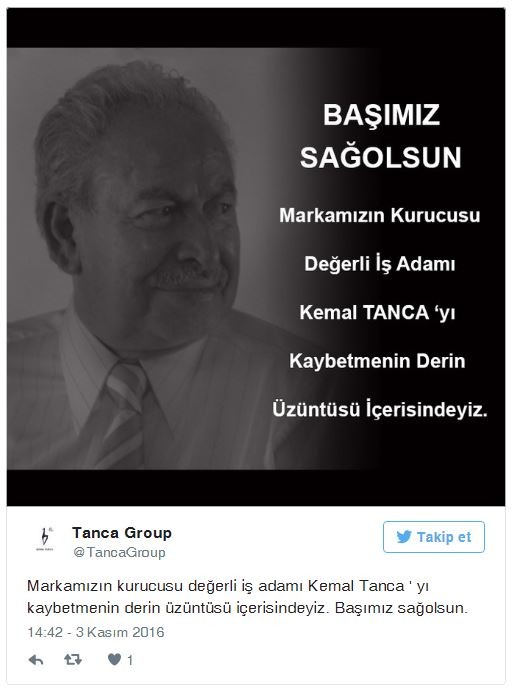 Kemal Tanca hayatını kaybetti