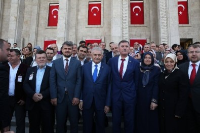 Başkan Duymuş, Başbakan Binali Yıldırım'la Bir Araya Geldi