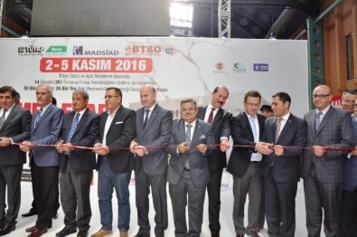 Başkan Yağcı Bursa Blok Mermer Fuarı'nda