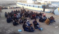 İNSAN KAÇAKÇISI - Çanakkale'de 181 Kaçak Göçmen Yakalandı