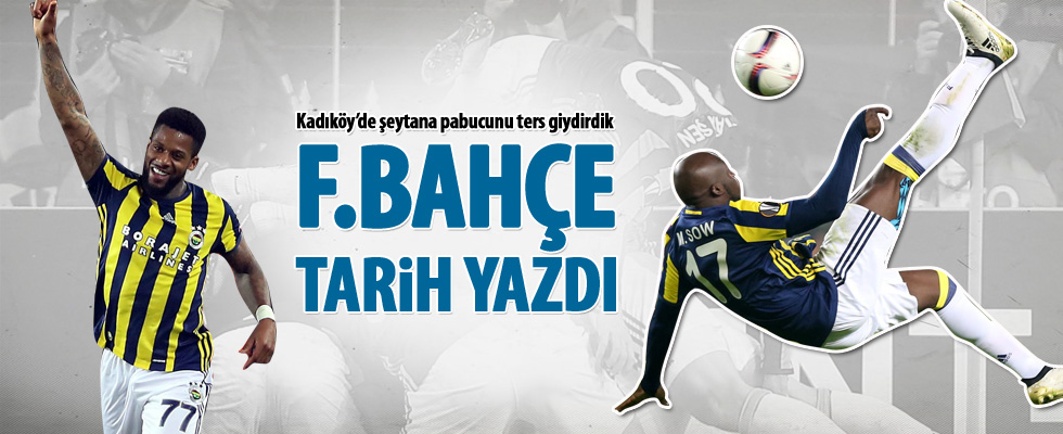 Fenerbahçe Avrupa'da tarih yazdı