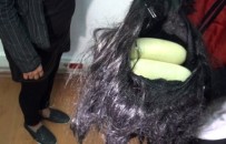 Peruğun altından kokain çıktı