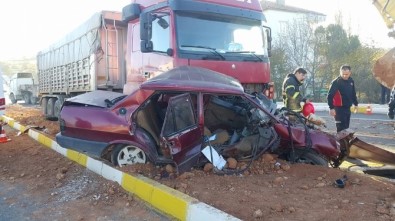 Uşak'ta Trafik Kazası; 1Ölü 1 Yaralı