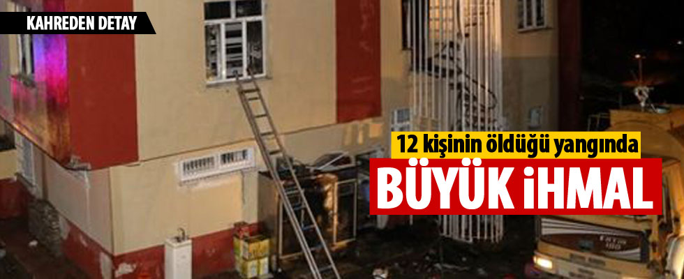 Adana'daki yangında büyük ihmal!