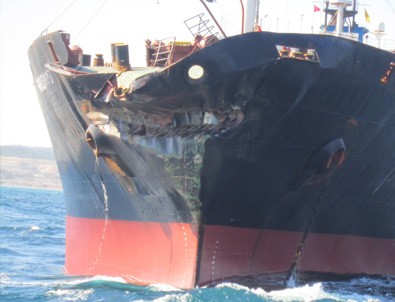 Çanakkale Boğazı'nda petrol tankerleri çarpıştı