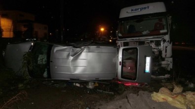 Çarşamba'da Trafik Kazası: 2 Yaralı