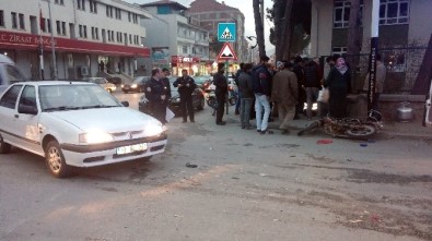 Çorum'da Trafik Kazası Açıklaması 1 Yaralı