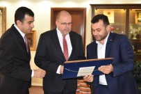 KAPANIŞ TÖRENİ - Letonya Büyükelçisi'nden Başkan Yücel'e Ziyaret