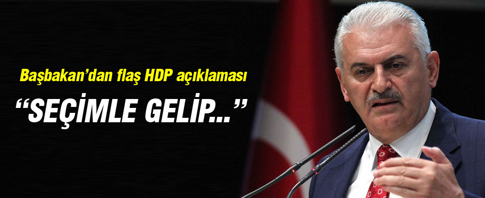 Binali Yıldırım'dan HDP açıklaması: Hukuk içinde bir işlem
