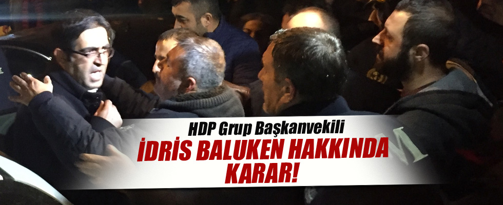 HDP Grup Başkanvekili İdris Baluken tutuklandı
