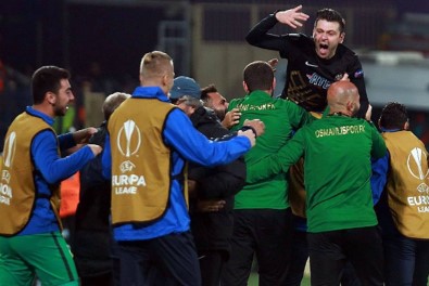 Osmanlıspor Villlareal'ı Yıktı