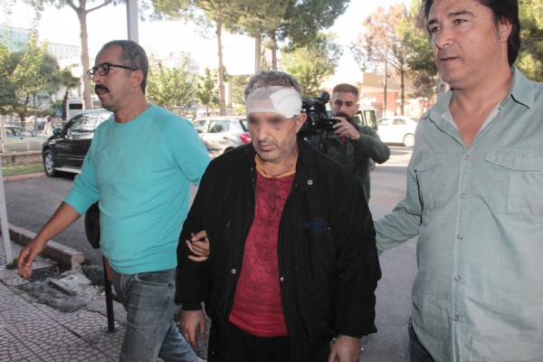 Tecavüz zanlısını yanmaktan polis kurtardı