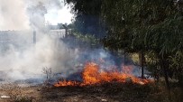 KAMYON LASTİĞİ - Çöplük Yangını Ucuz Atlatıldı
