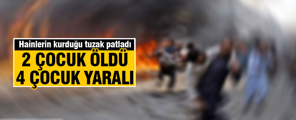 PKK'nın tuzağında 2 çocuk hayatını kaybetti
