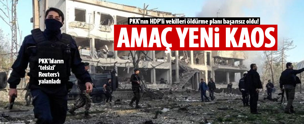 PKK'nın HDP'li vekilleri öldürme planı başarısız oldu!