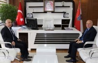 EMNIYET MÜDÜRLERI KARARNAMESI - Başkan Sekmen'den İl Emniyet Müdürü Aslan'a Ziyaret