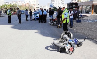 Mersin'de Motosiklet Kazaları Açıklaması 5 Yaralı