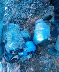 Tunceli'de 250 Kilo Patlayıcı İmha Edildi