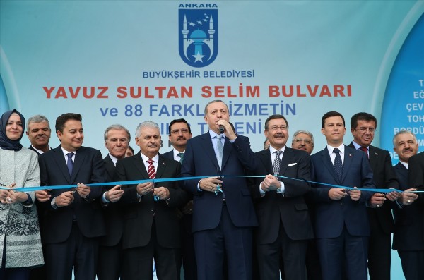 Ankara'da Büyükşehir'in 88 hizmeti törenle açıldı