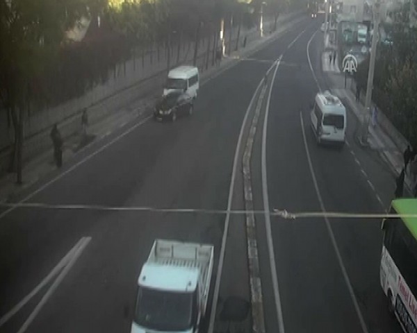 Hain saldırı kamerada