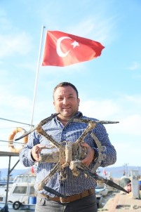 Balıkçı Ağına 'Drone' Takıldı