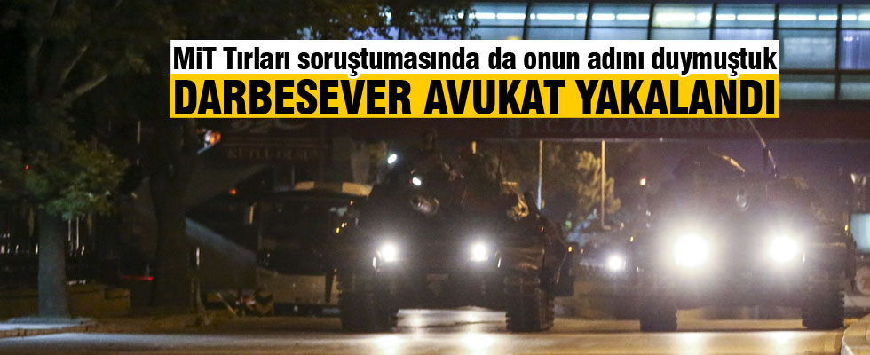 Darbeyi destekleyen avukat yakalandı