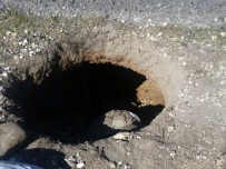 Derik'te Teröristlerce Kazılan Çukur Tespit Edildi