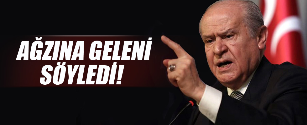 Devlet Bahçeli'den CHP'ye çok sert sözler