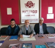 BENZERLIK - Mazlumder Kayseri Şube Başkanı Ahmet Taş Açıklaması