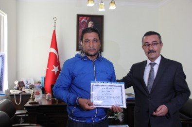 Muğla İHA'ya Teşekkür Belgesi