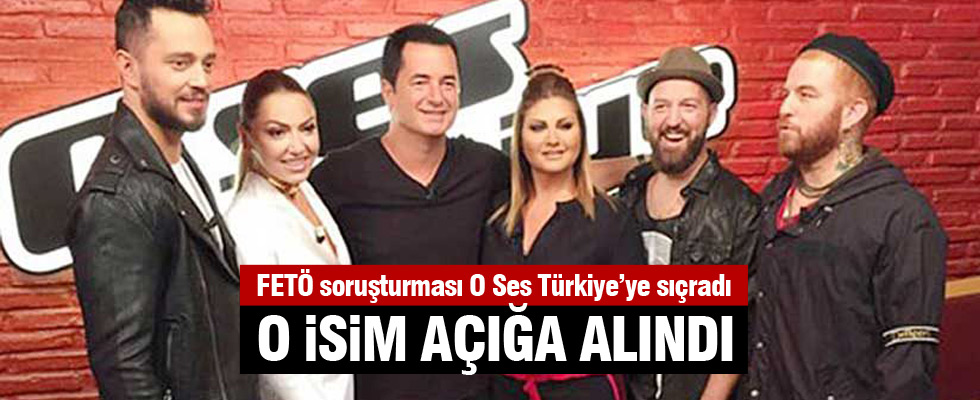 'O Ses Türkiye' yarışmacısı FETÖ'den açığa alındı