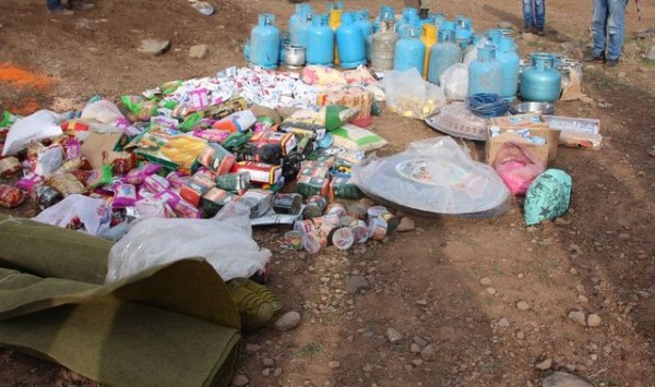 Kars'ta PKK'ya ait mühimmatlar ele geçirildi