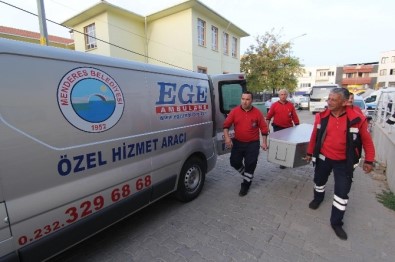 Menderes'te En Zor Günde Destek